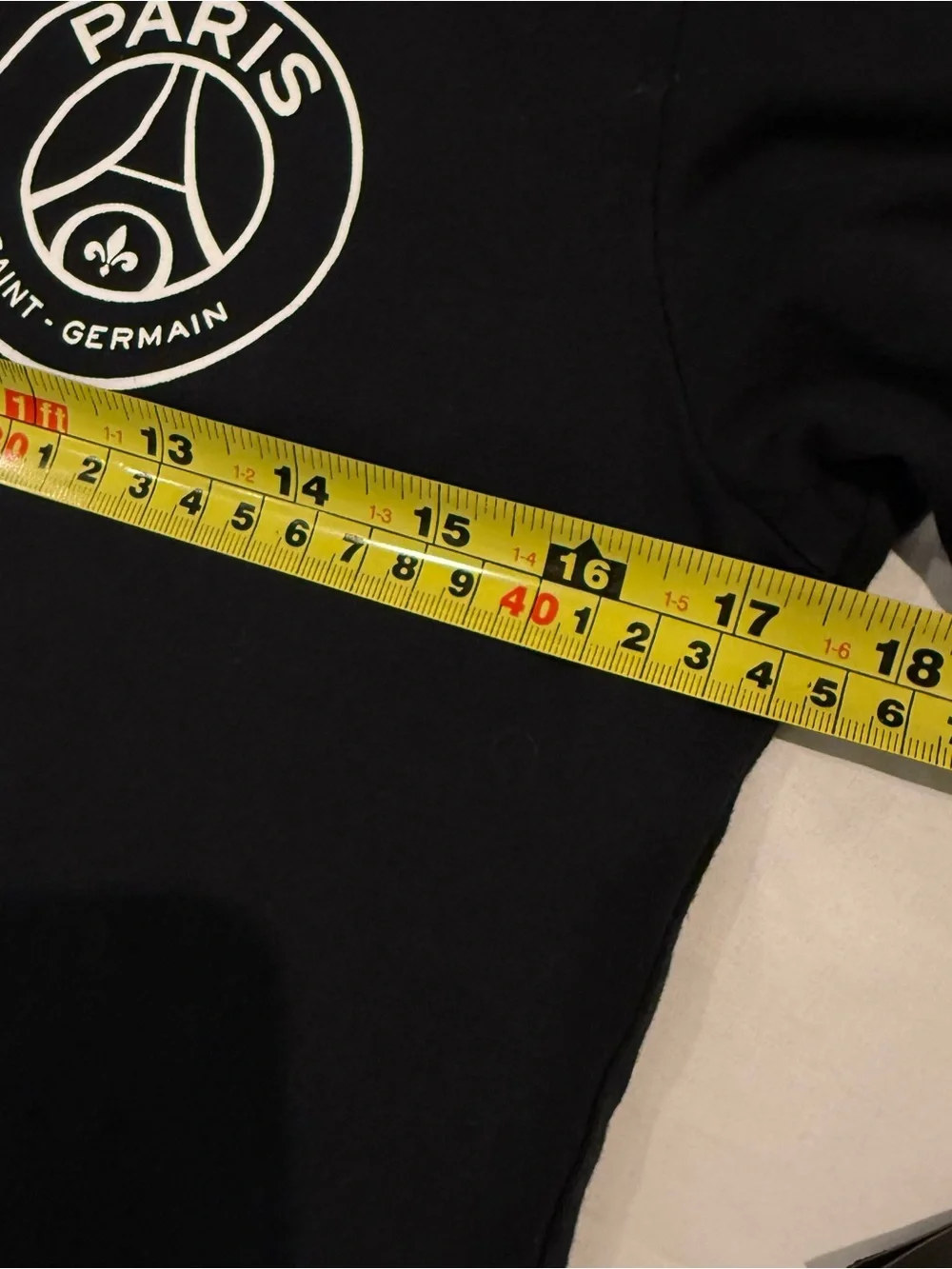 Air Jordan Paris Saint Germain Mens White T-Shirt Graphic Tee Size S Logo PSG